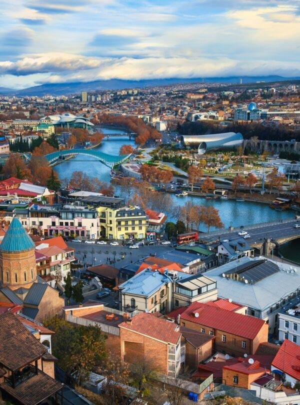 Luxury tour package in Georgia featuring scenic landscapes and cultural highlights